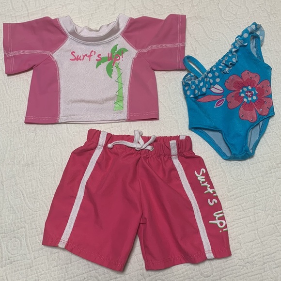 Build-a-Bear Swimwear Set - Picture 1 of 10